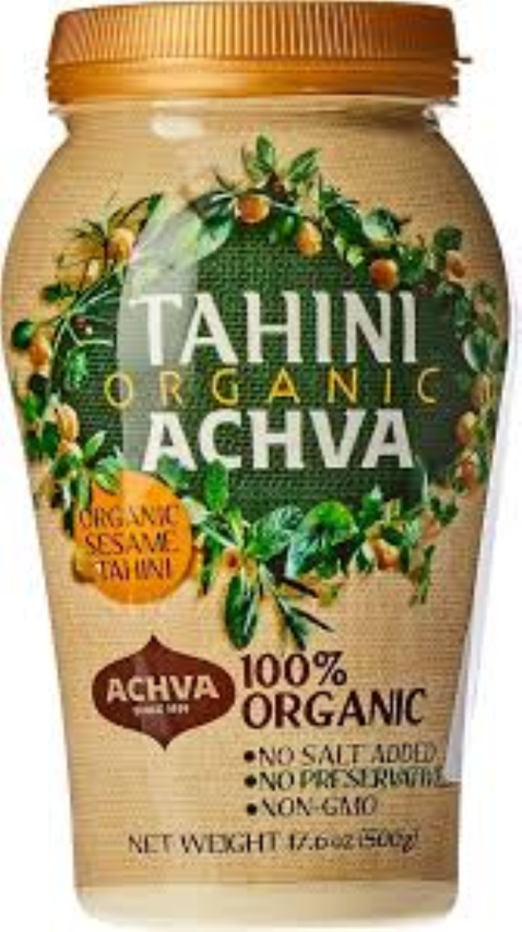 ACHVA TAHINI ORGANIC 500G